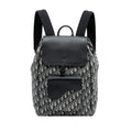 Dior Oblique Canvas Saddle Backpack