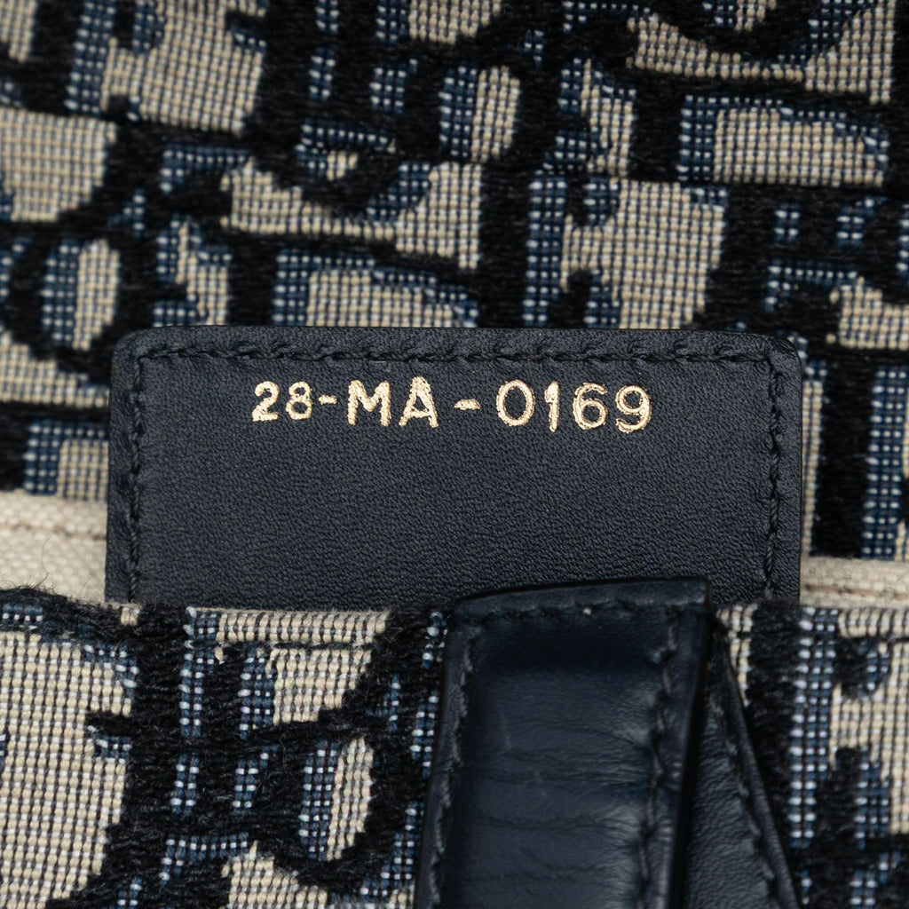 Dior Oblique Canvas Saddle Bag