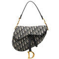 Dior Oblique Canvas Saddle Bag