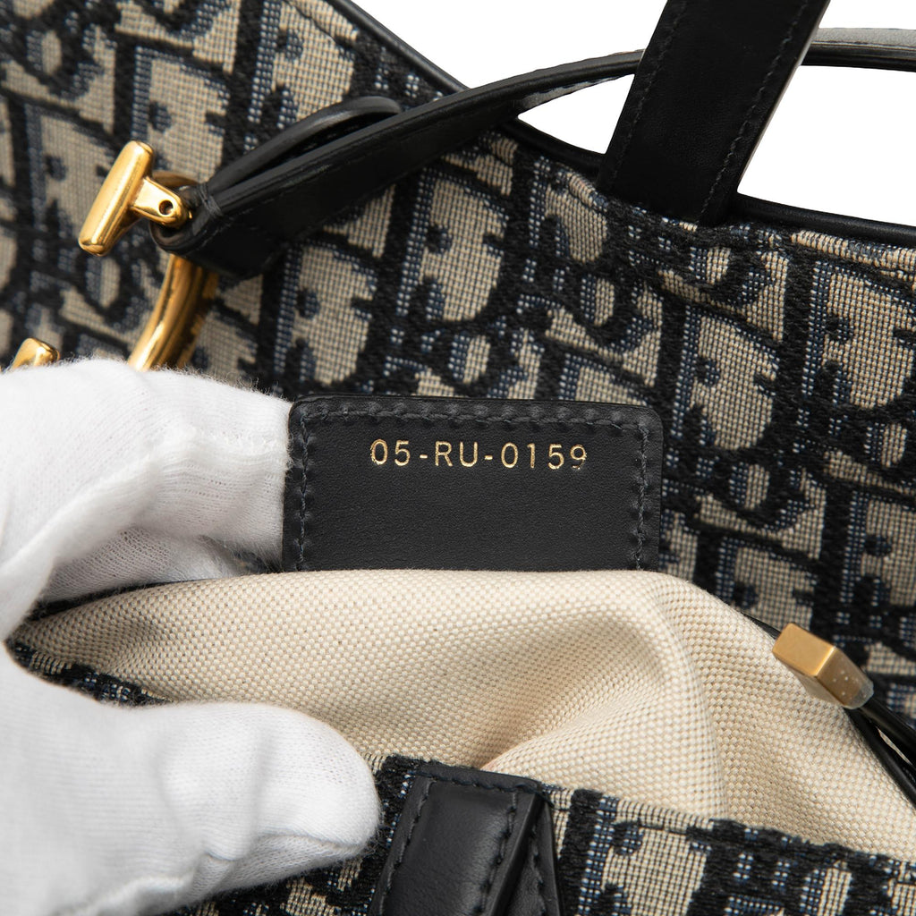 Dior Oblique Canvas Saddle Bag
