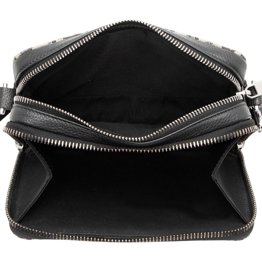 Dior Oblique Double Zip Pouch