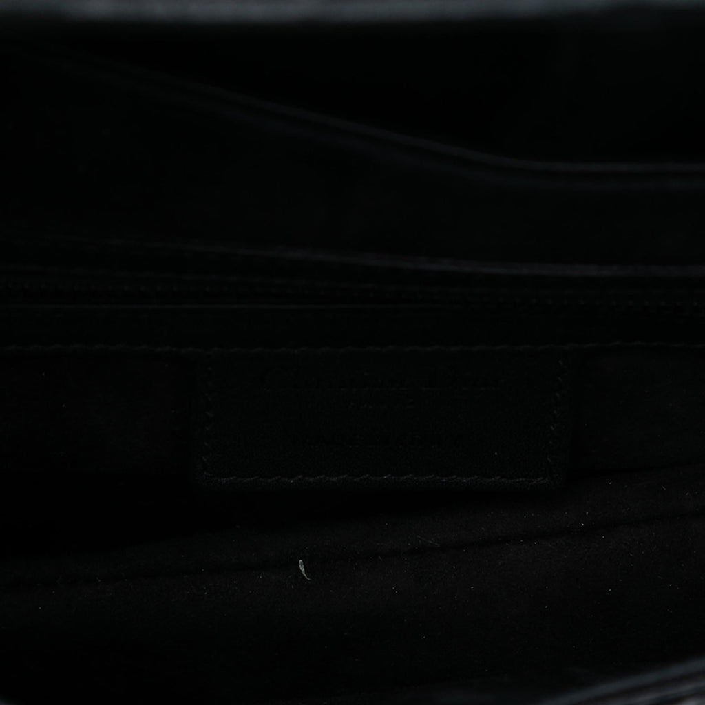 Dior Oblique Embossed Calfskin Saddle Bag