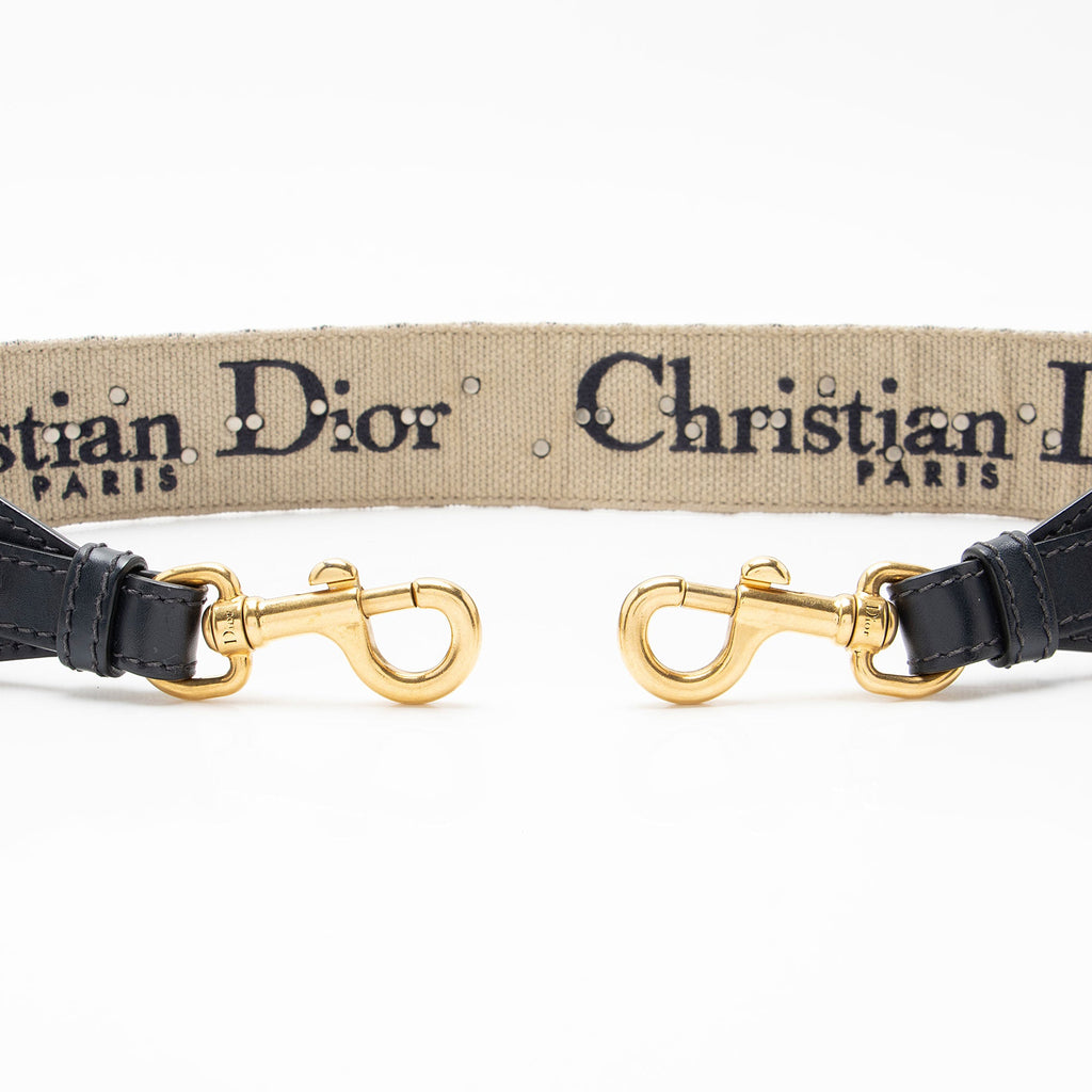 Dior Oblique Studded Shoulder Strap