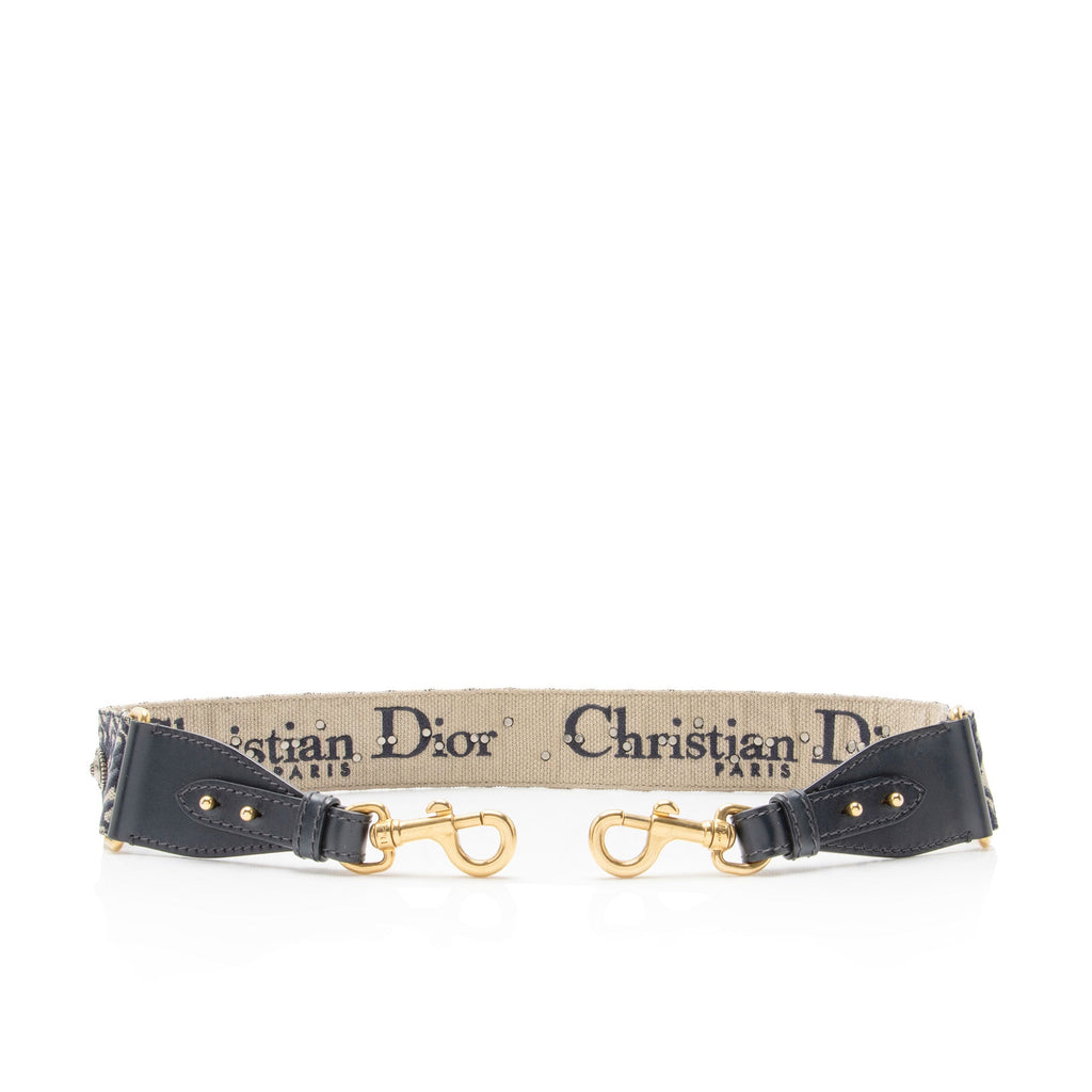 Dior Oblique Studded Shoulder Strap