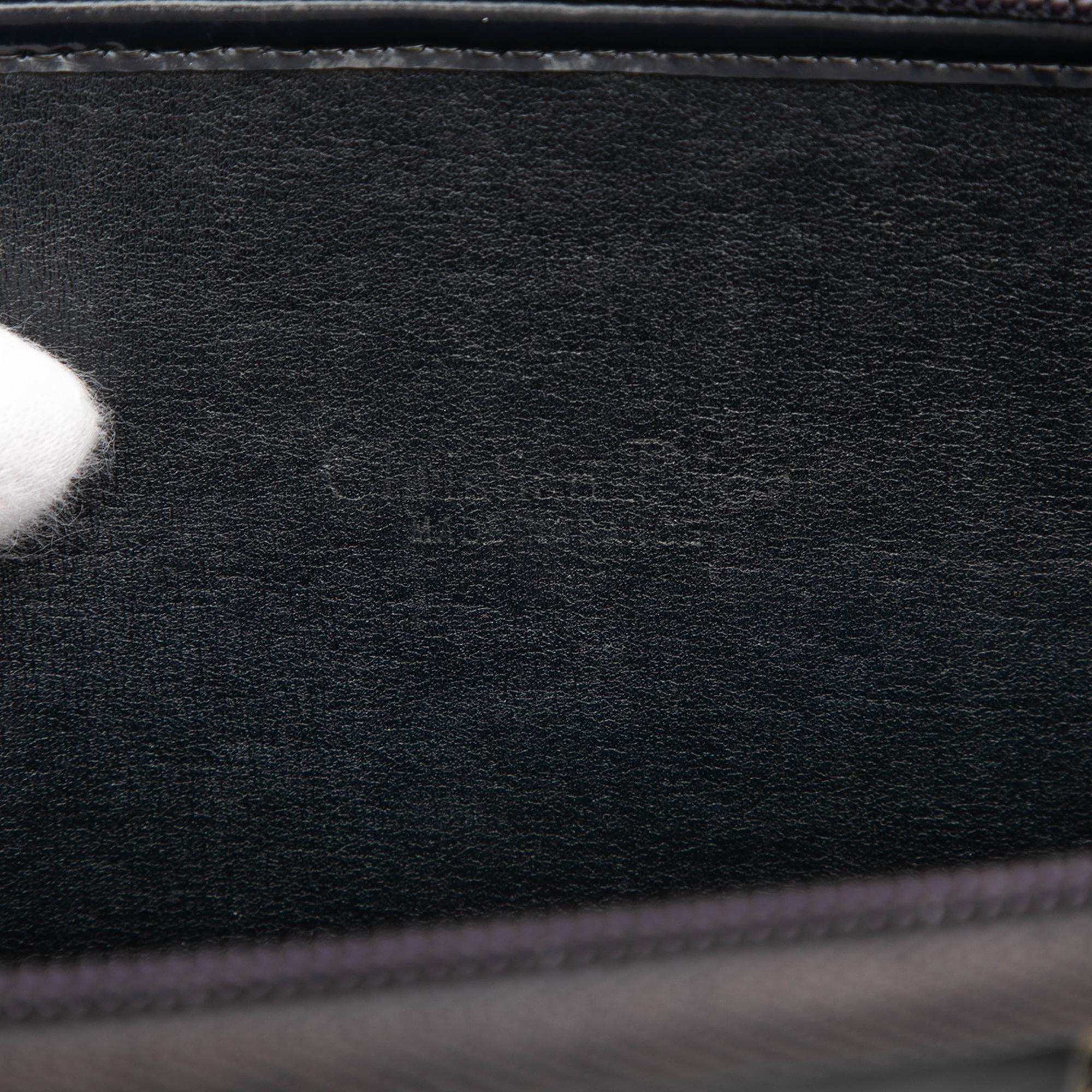 Dior Oblique Trotter Canvas Shoulder Bag