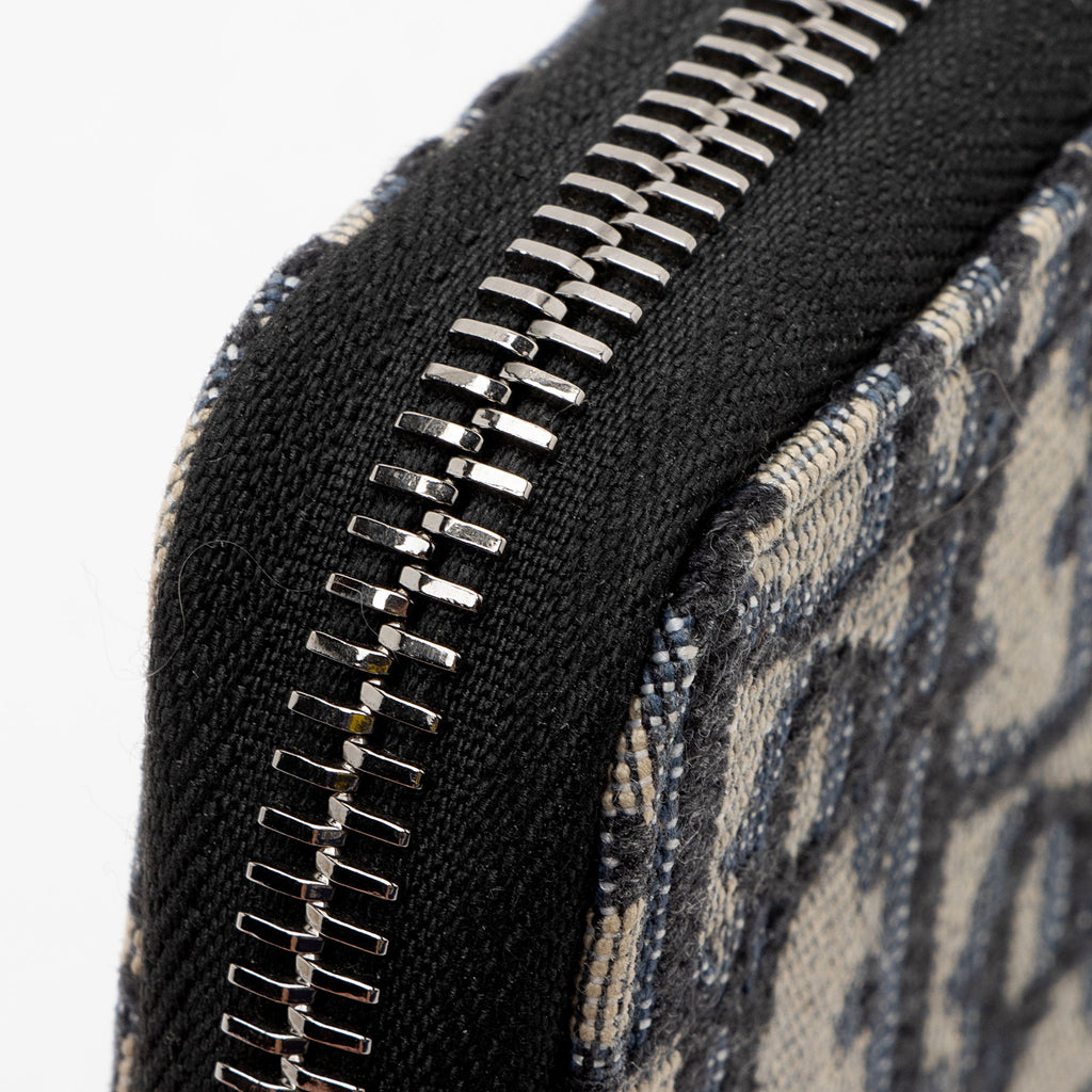 Dior Oblique Zip Coin Purse