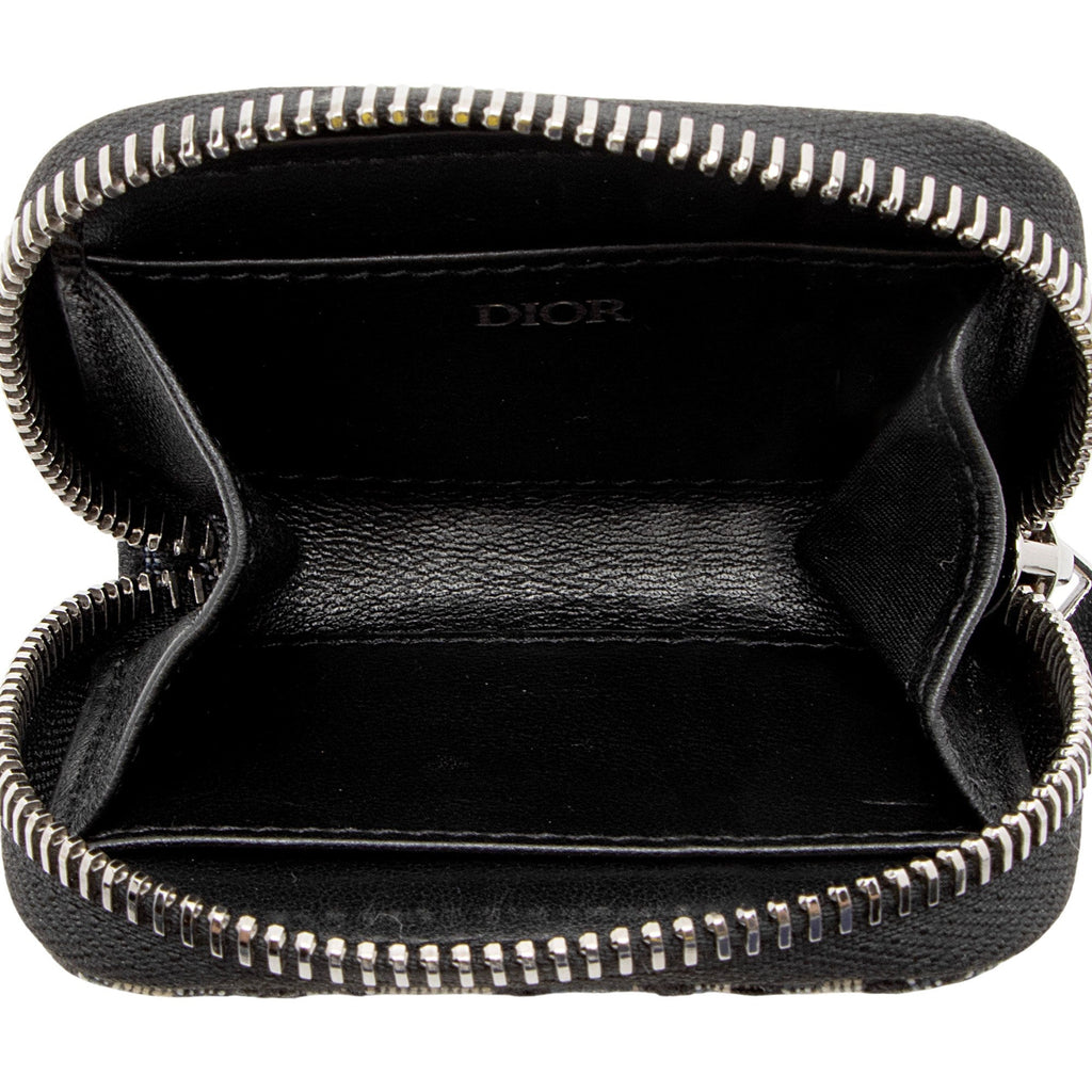 Dior Oblique Zip Coin Purse