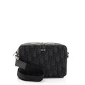 Dior Oblique Double Zipped Pouch Crossbody