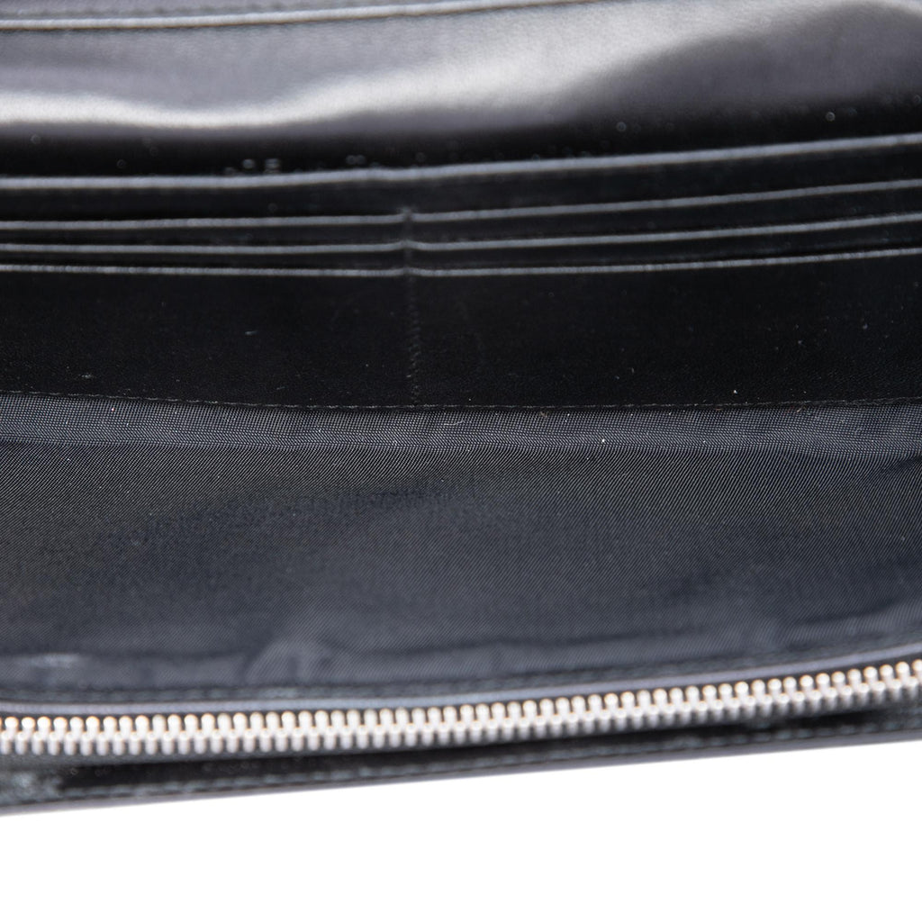 Dior Patent Cannage Lady Dior Wallet On Chain