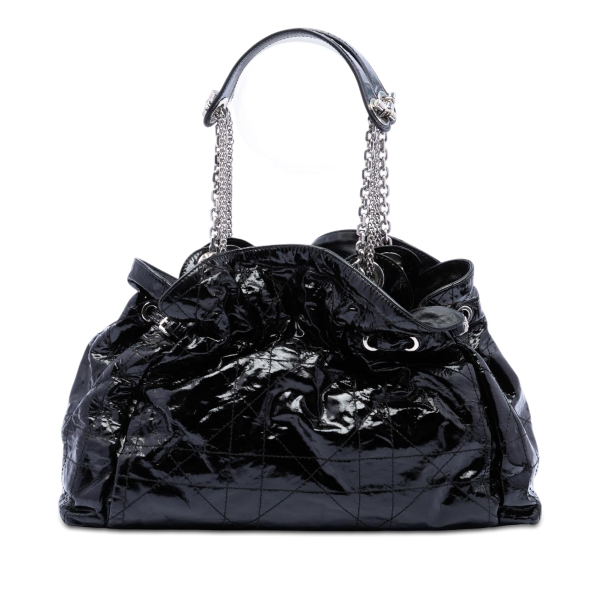 Dior Patent Cannage Le Trente Tote