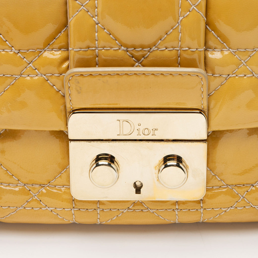 Dior Patent Leather New Lock Flap Bag - FINAL SALE