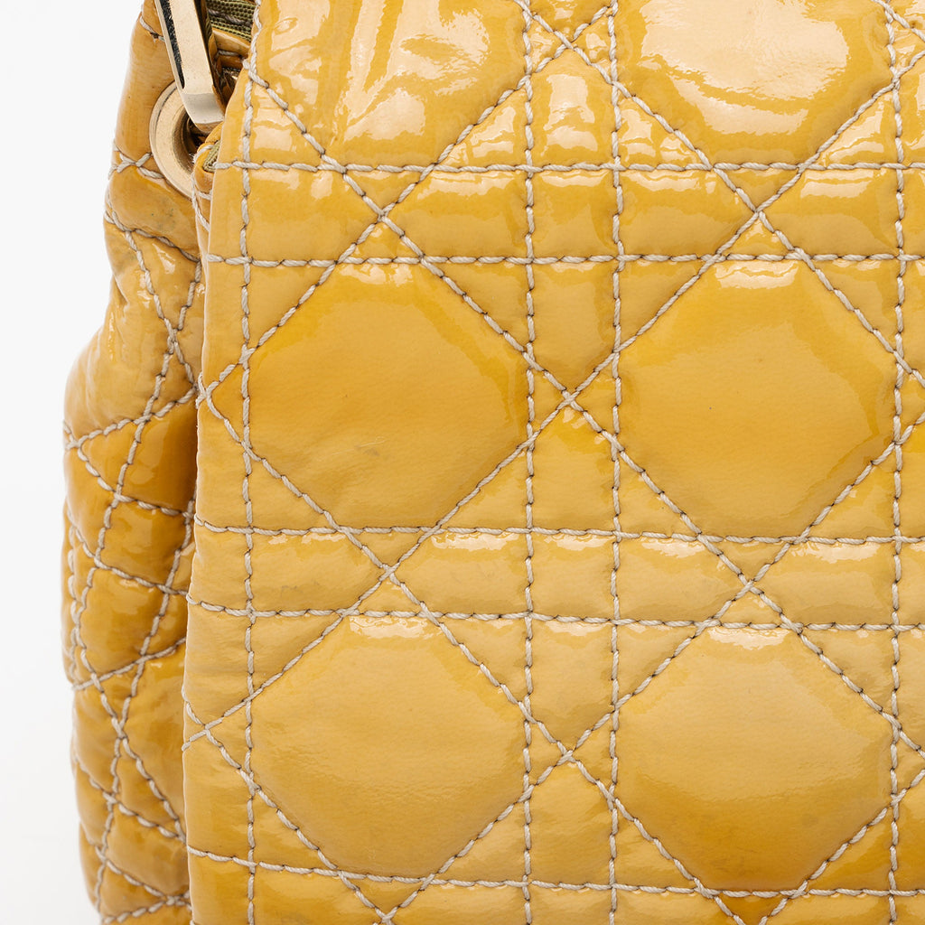 Dior Patent Leather New Lock Flap Bag - FINAL SALE