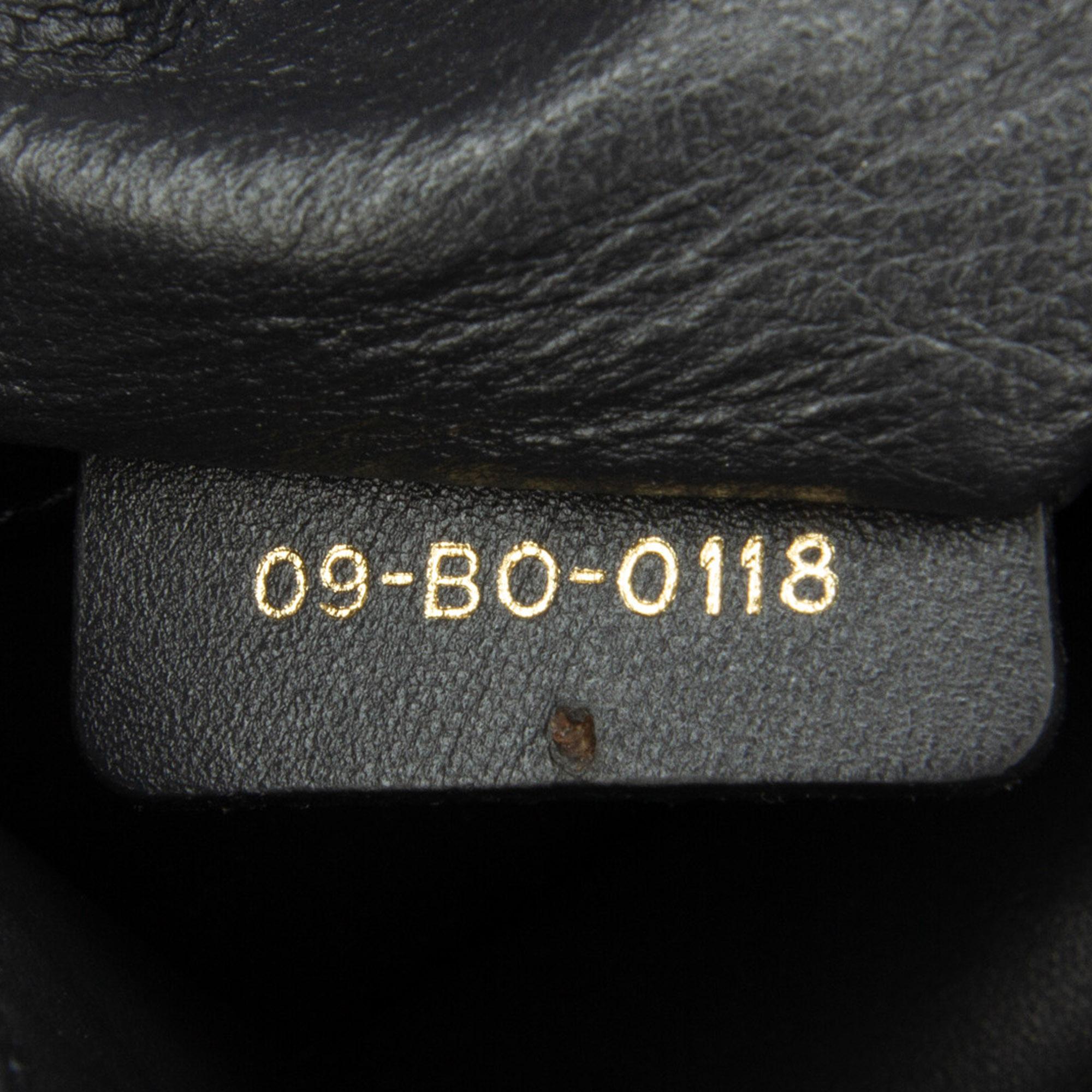 Dior Patent Microcannage Diorama Crossbody Bag (SHG-D2JEVN)