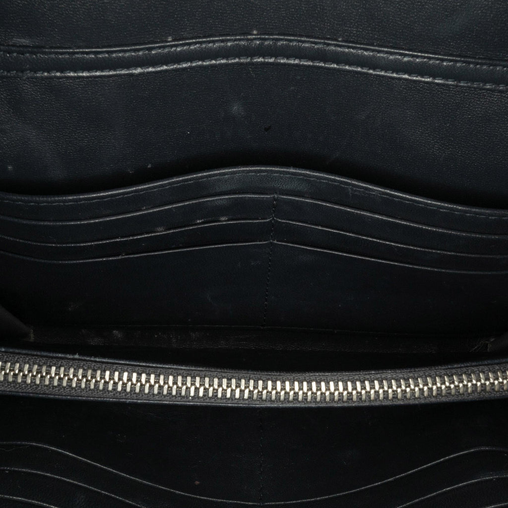 Dior Patent Microcannage Diorama Wallet on Chain (SHG-1ZSxWm)