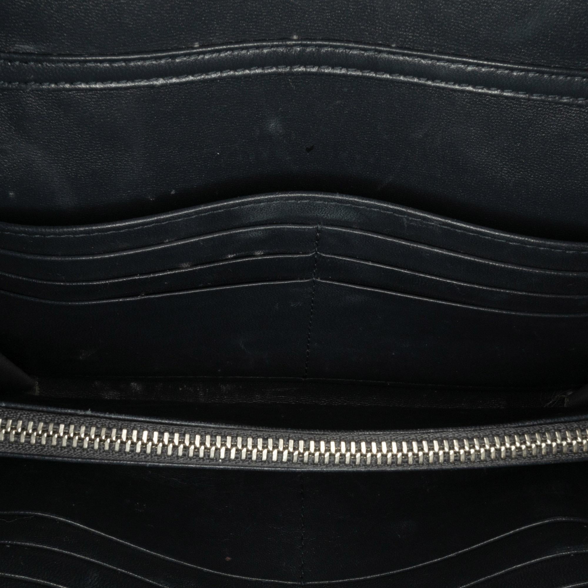 Dior Patent Microcannage Diorama Wallet on Chain (SHG-1ZSxWm)