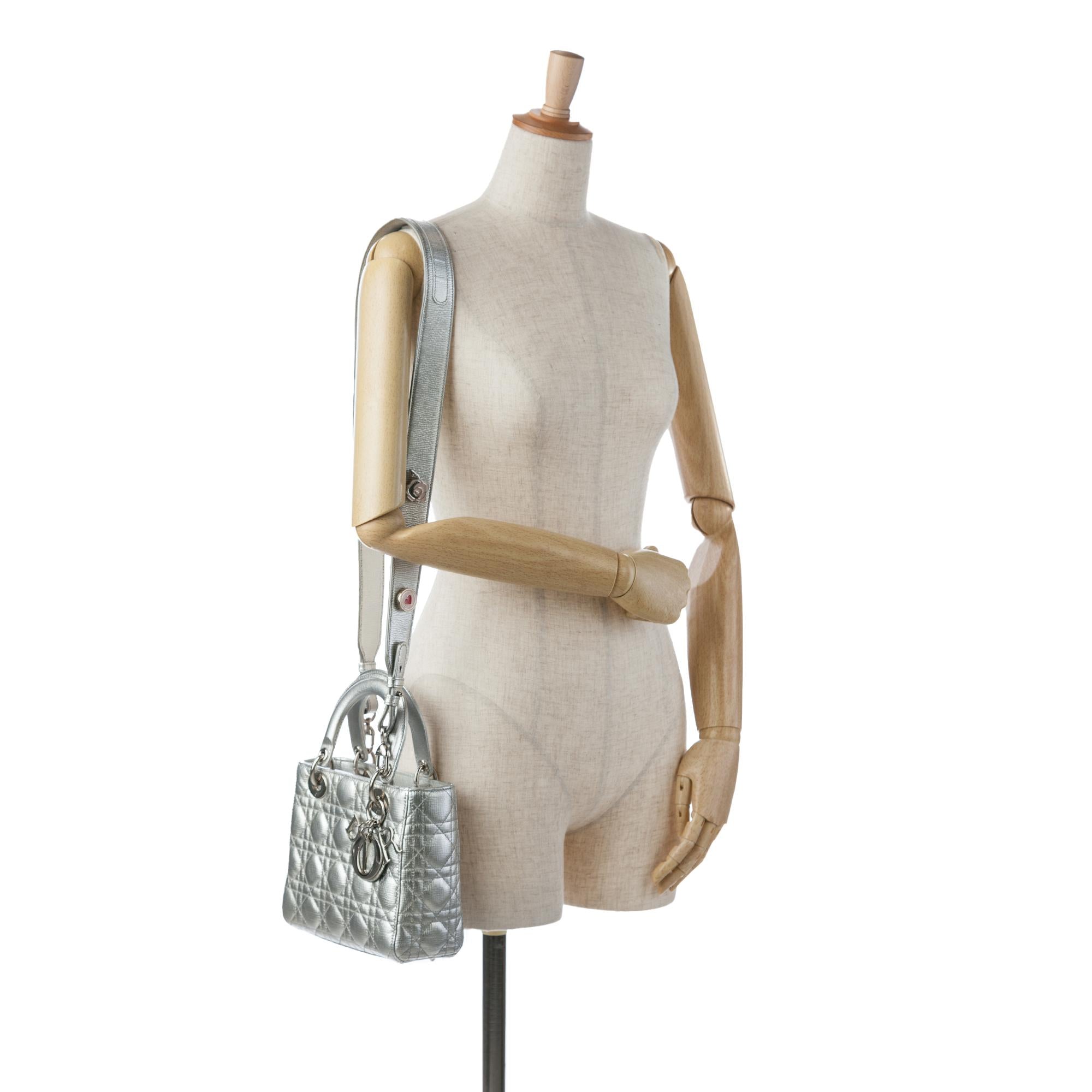 Dior Small Calfskin Cannage My ABCDior Lady Dior (SHG-oP3NCs)