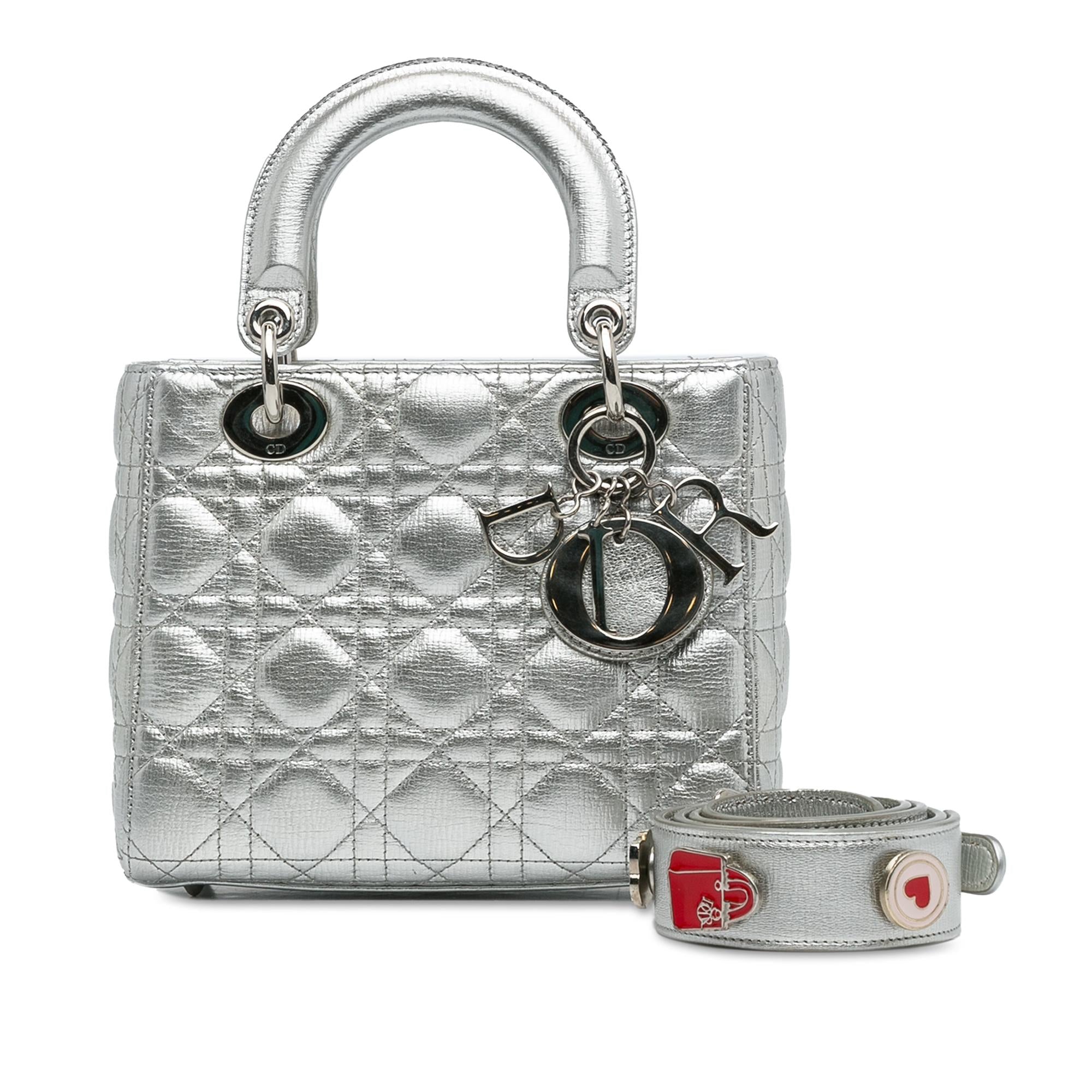 Dior Small Calfskin Cannage My ABCDior Lady Dior (SHG-oP3NCs)
