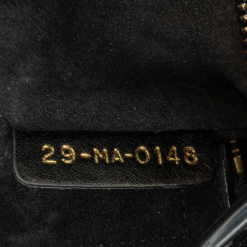 Dior Small Crinkled Patent Cannage Lucky Badges My Lady Dior (SHG-hlArBP)