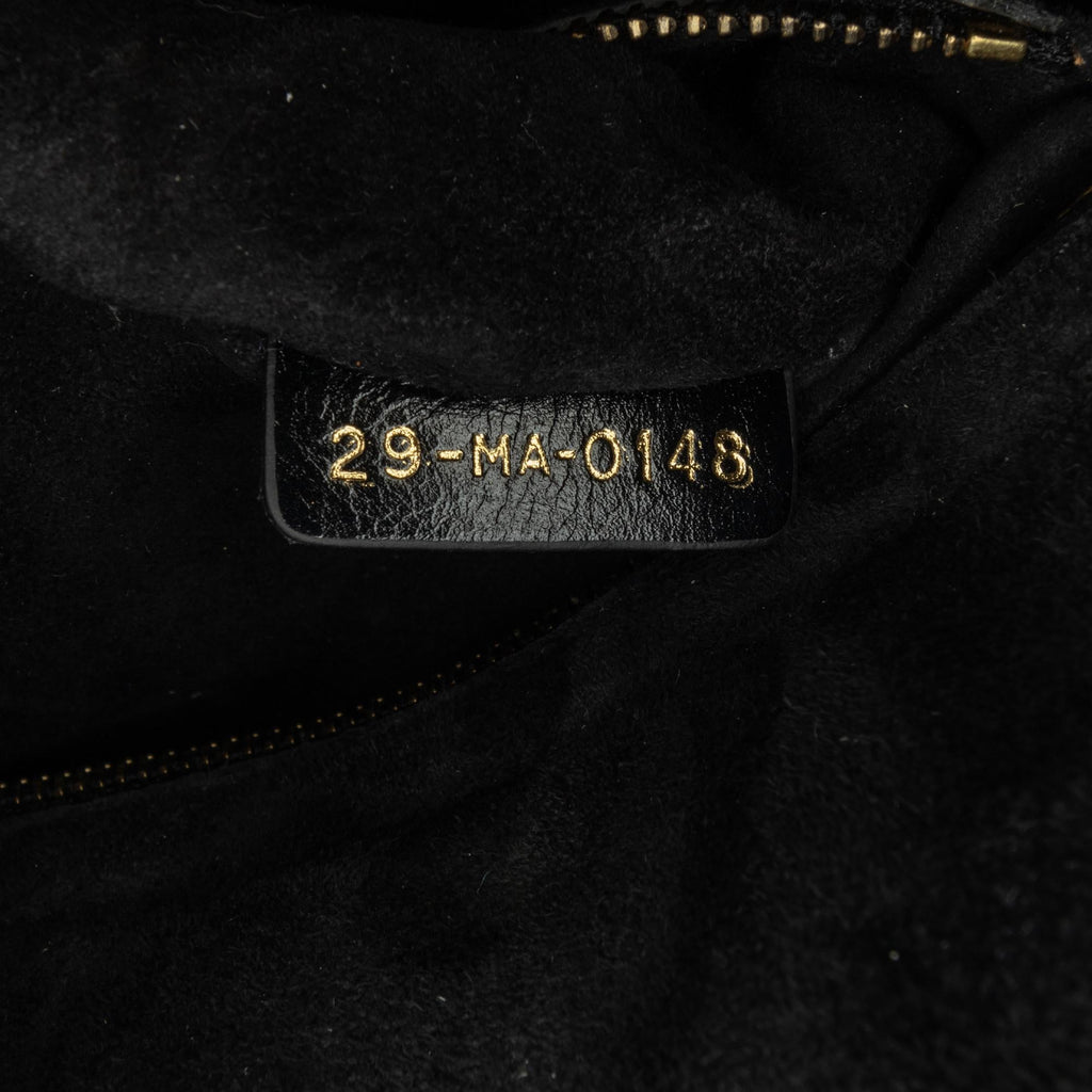 Dior Small Crinkled Patent Cannage Lucky Badges My Lady Dior (SHG-Skvge5)