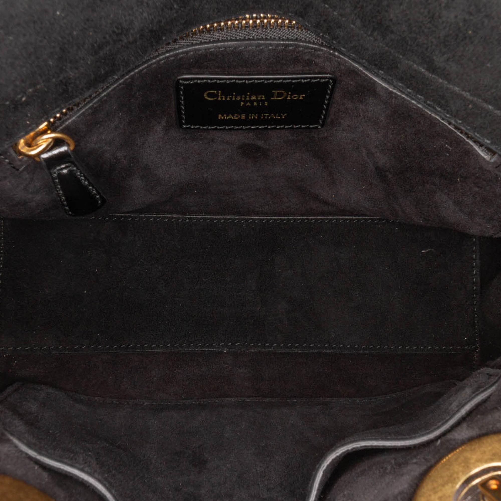 Dior Small Crinkled Patent Cannage My ABCDior Lady Dior