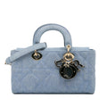 Dior Small Denim Macrocannage Lady D Joy