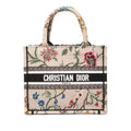 Dior Small Embroidered Canvas Petites Fleurs Book Tote