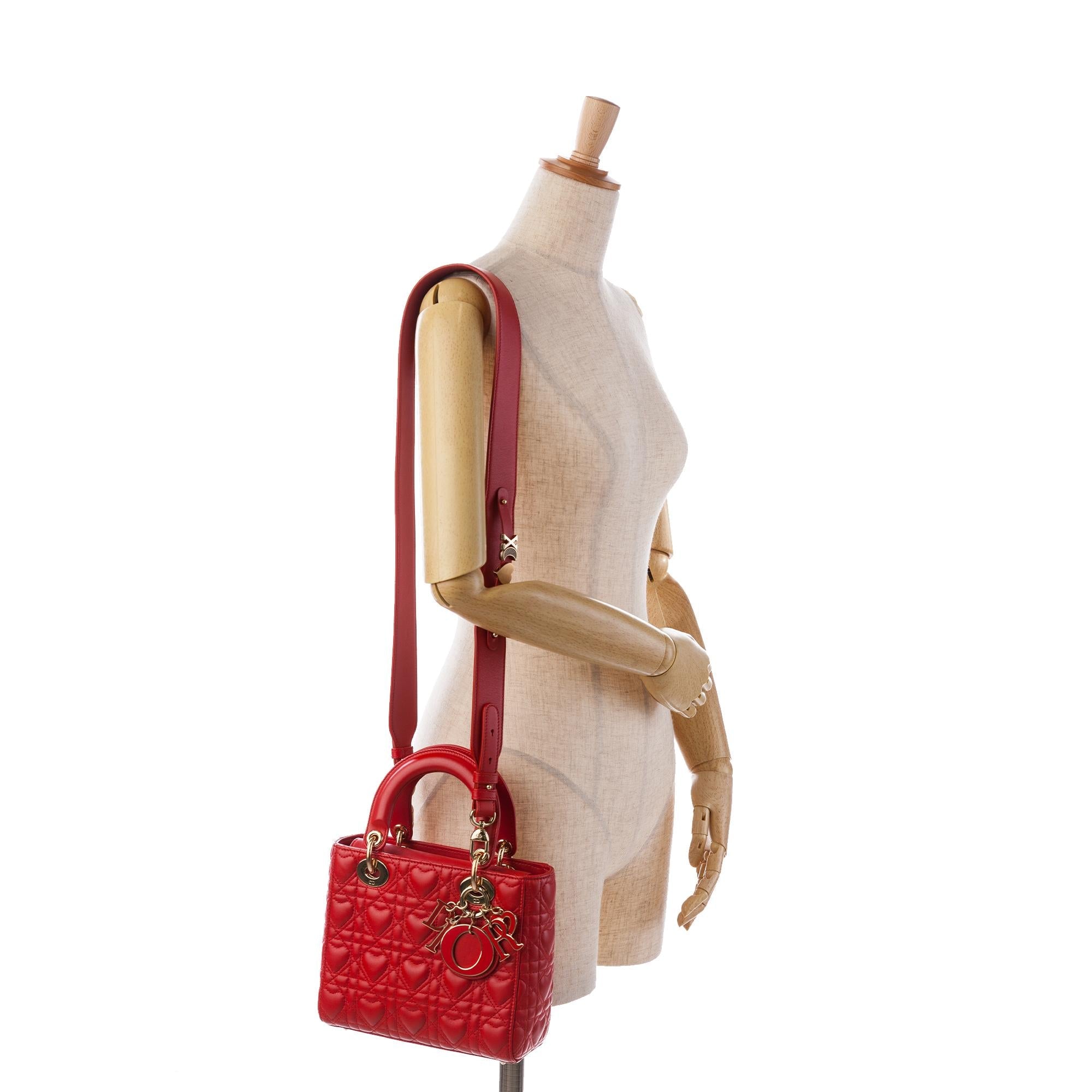 Dior Small Lambskin Cannage Dioramour My ABCDior Lady Dior (SHG-q30lLj)