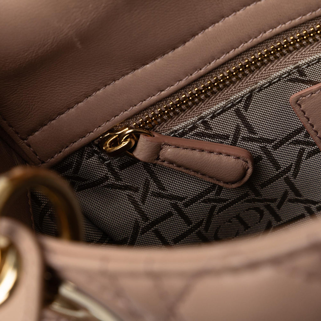 Dior Small Lambskin Cannage My ABCDior Lady Dior (SHG-UYe5NE)