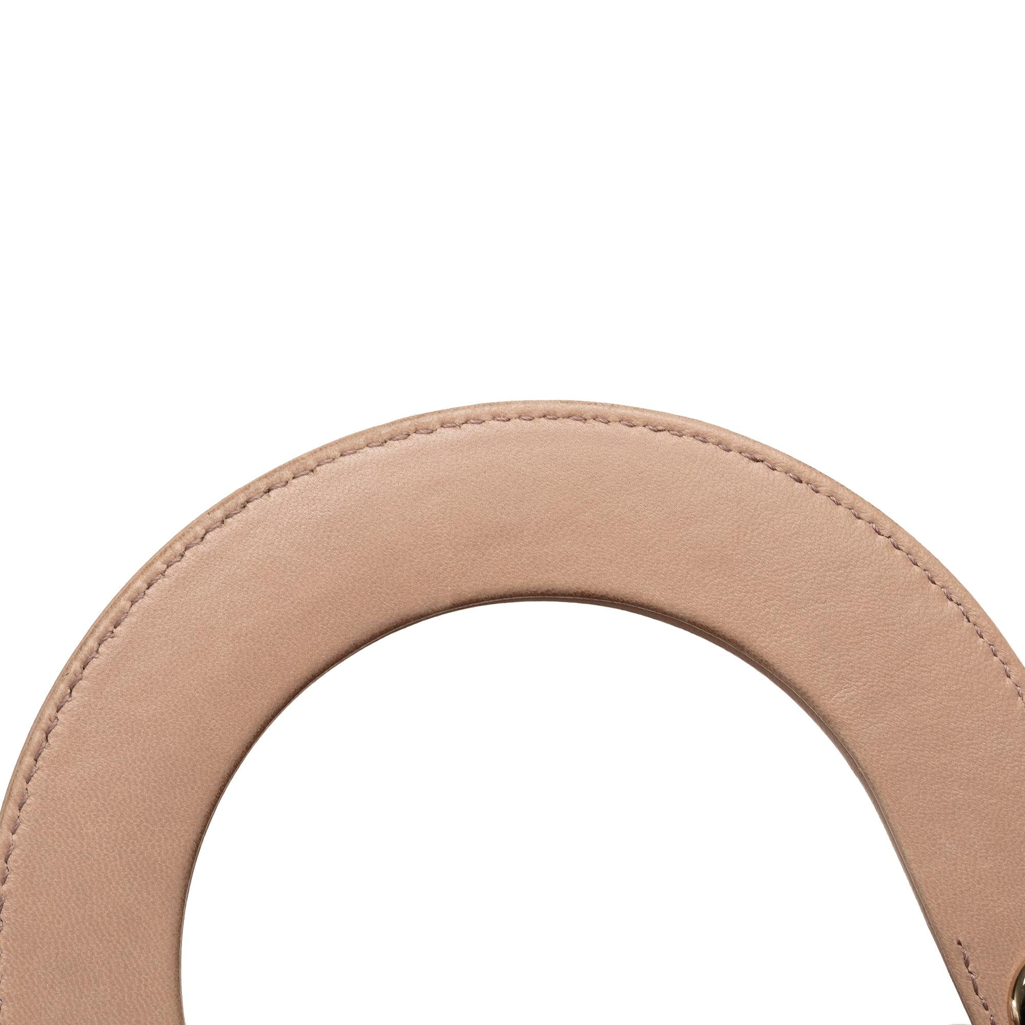 Dior Small Lambskin Cannage My ABCDior Lady Dior (SHG-UYe5NE)