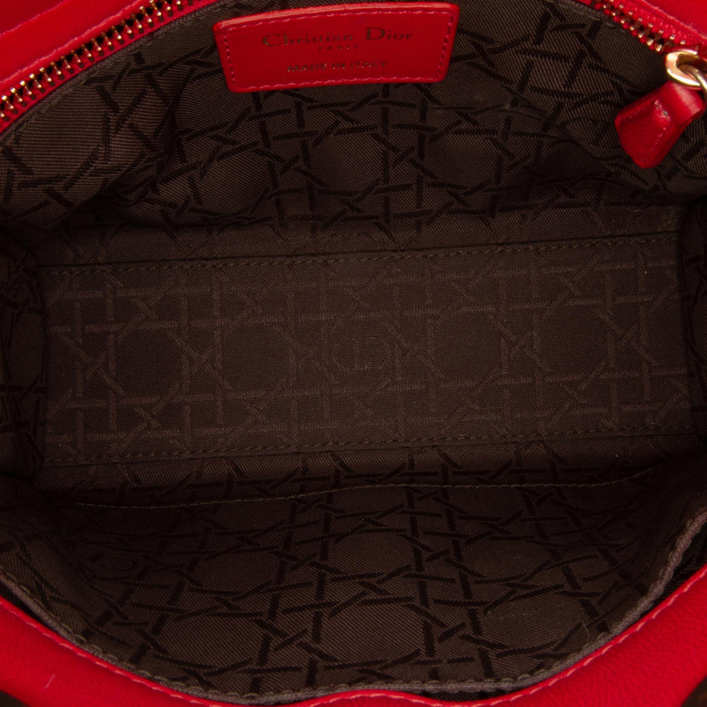 Dior Small Lambskin Cannage My ABCDior Lady Dior (SHG-J6Pz6W)