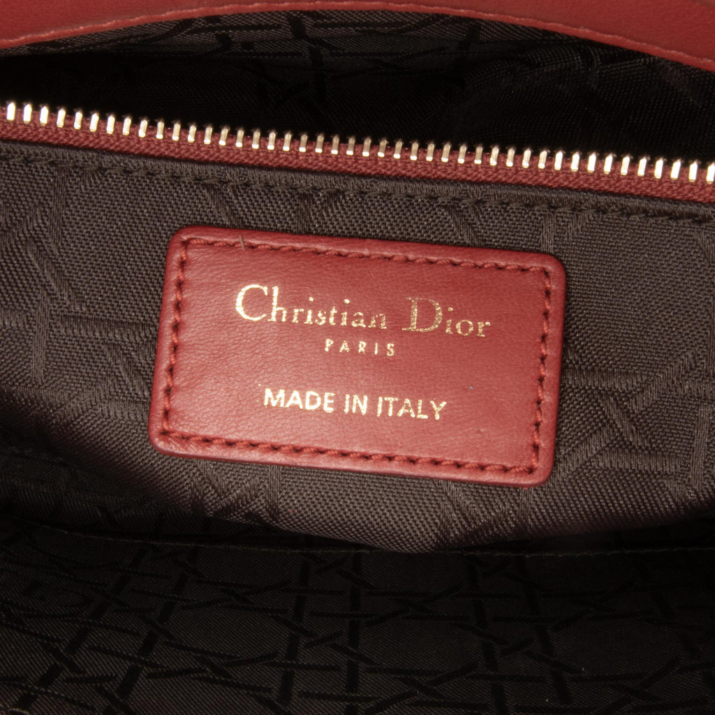 Dior Small Lambskin Cannage My ABCDior Lady Dior (SHG-i1WibT)