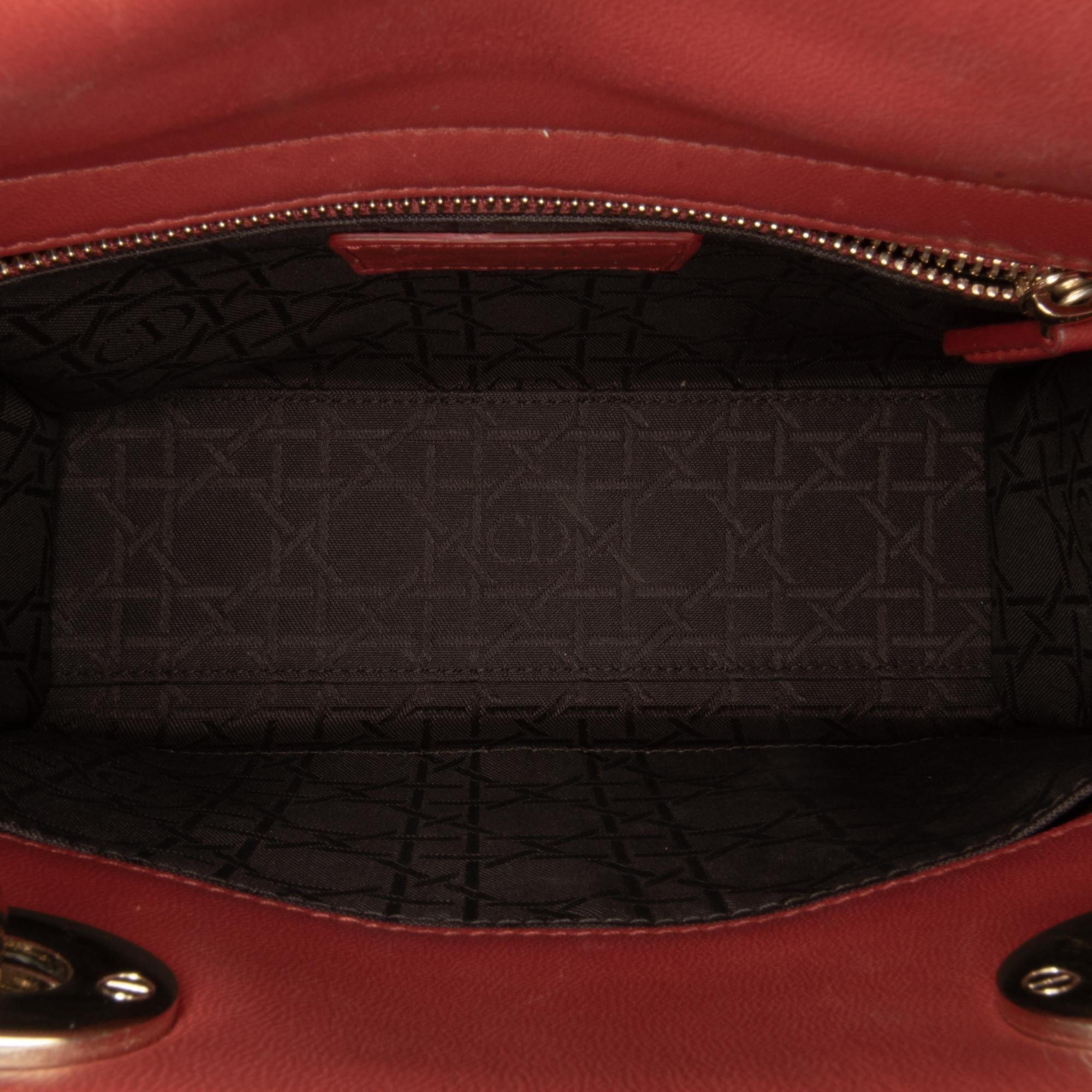 Dior Small Lambskin Cannage My ABCDior Lady Dior (SHG-i1WibT)