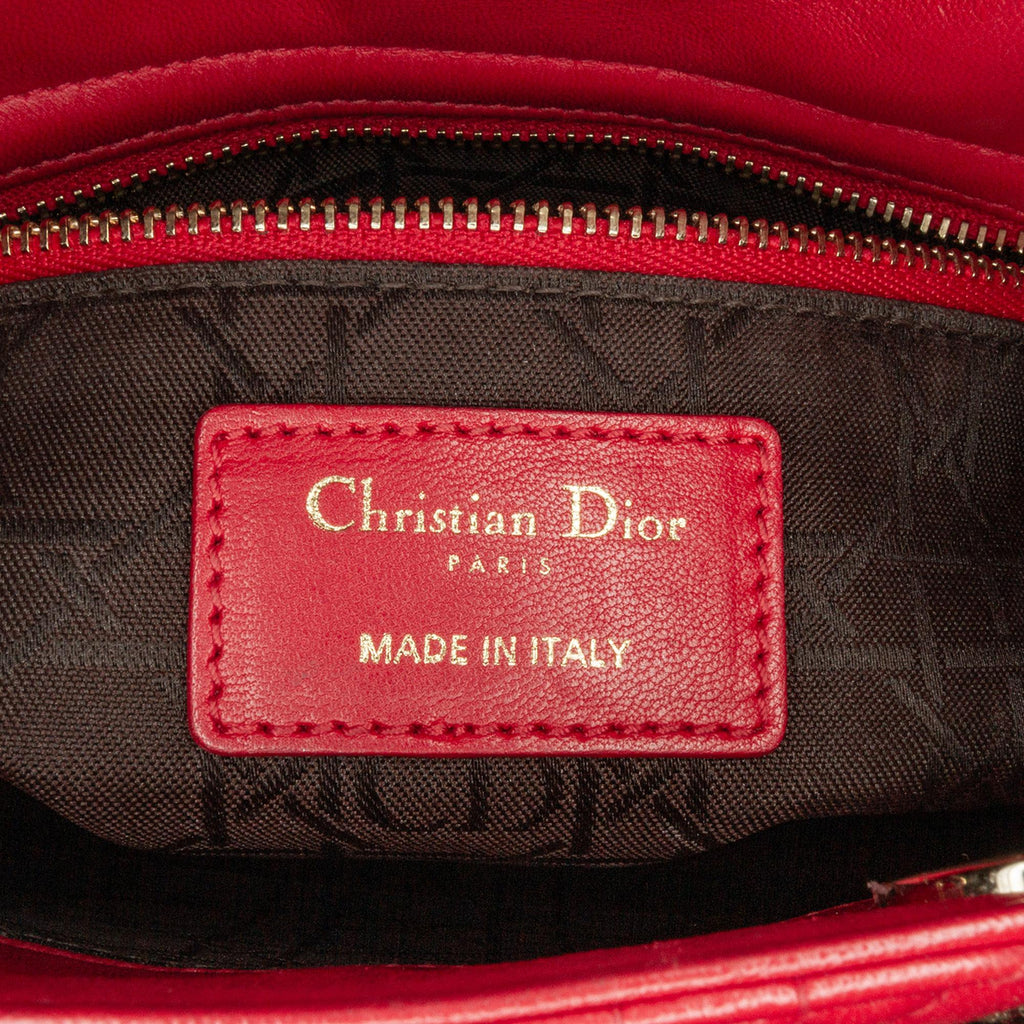 Dior Small Lambskin Cannage My ABCDior Lady Dior (SHG-OY8WXX)