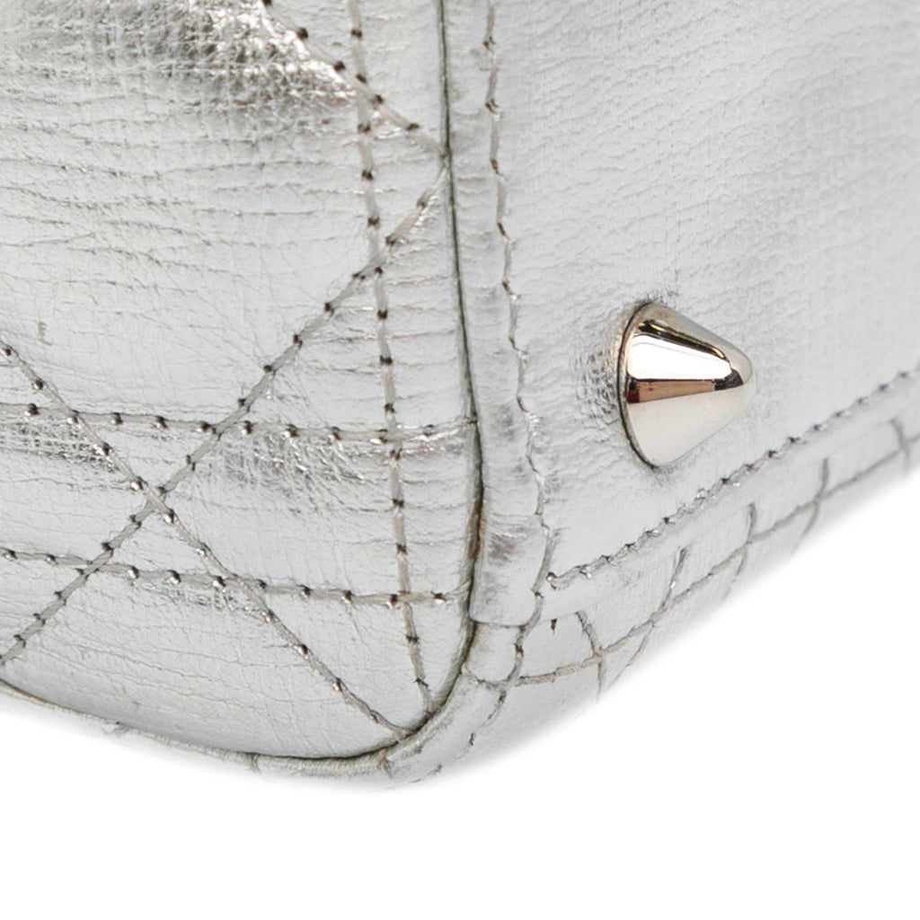 Dior Small Lambskin Cannage My Lady Dior Lucky Badges (SHG-uMPFtg)