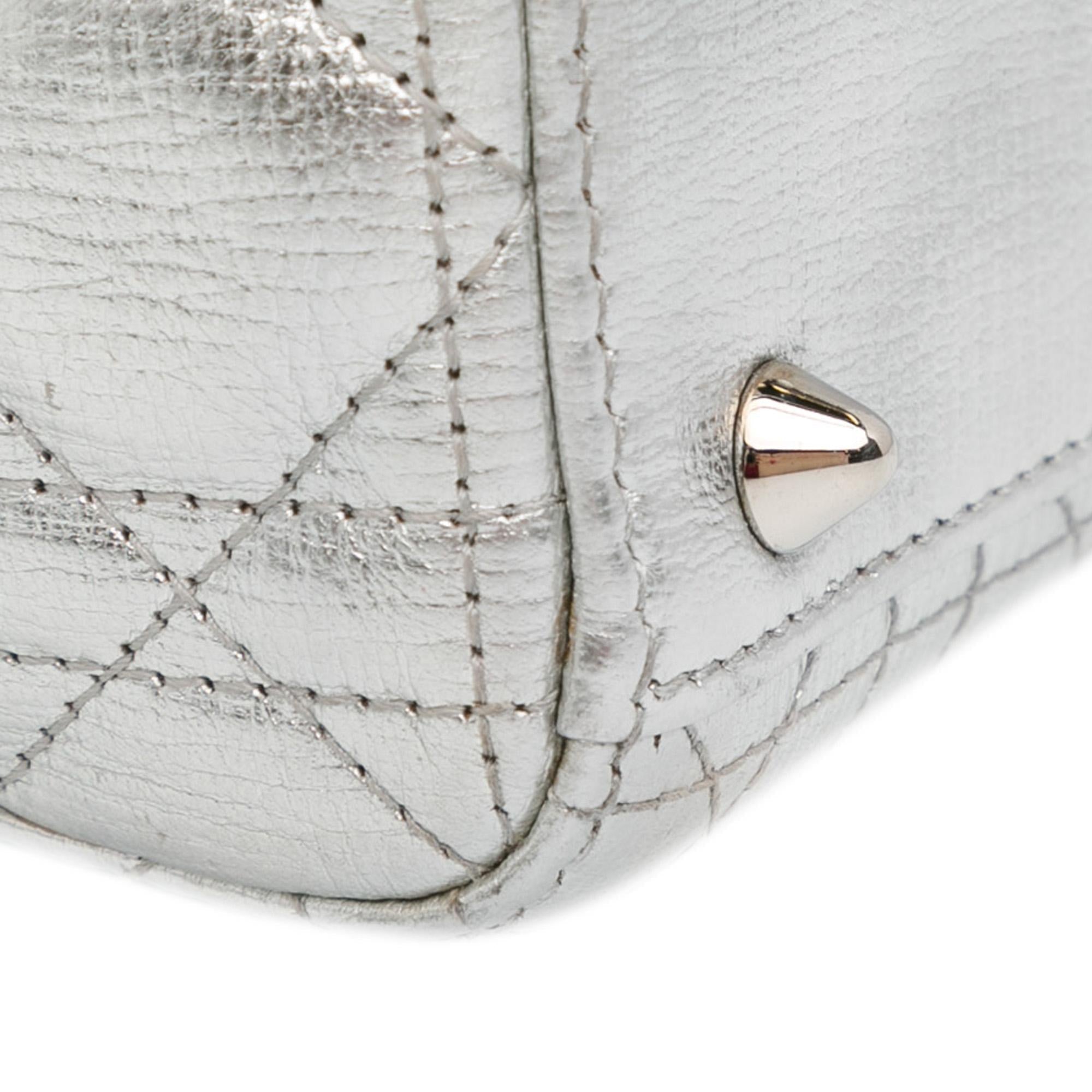 Dior Small Lambskin Cannage My Lady Dior Lucky Badges (SHG-uMPFtg)