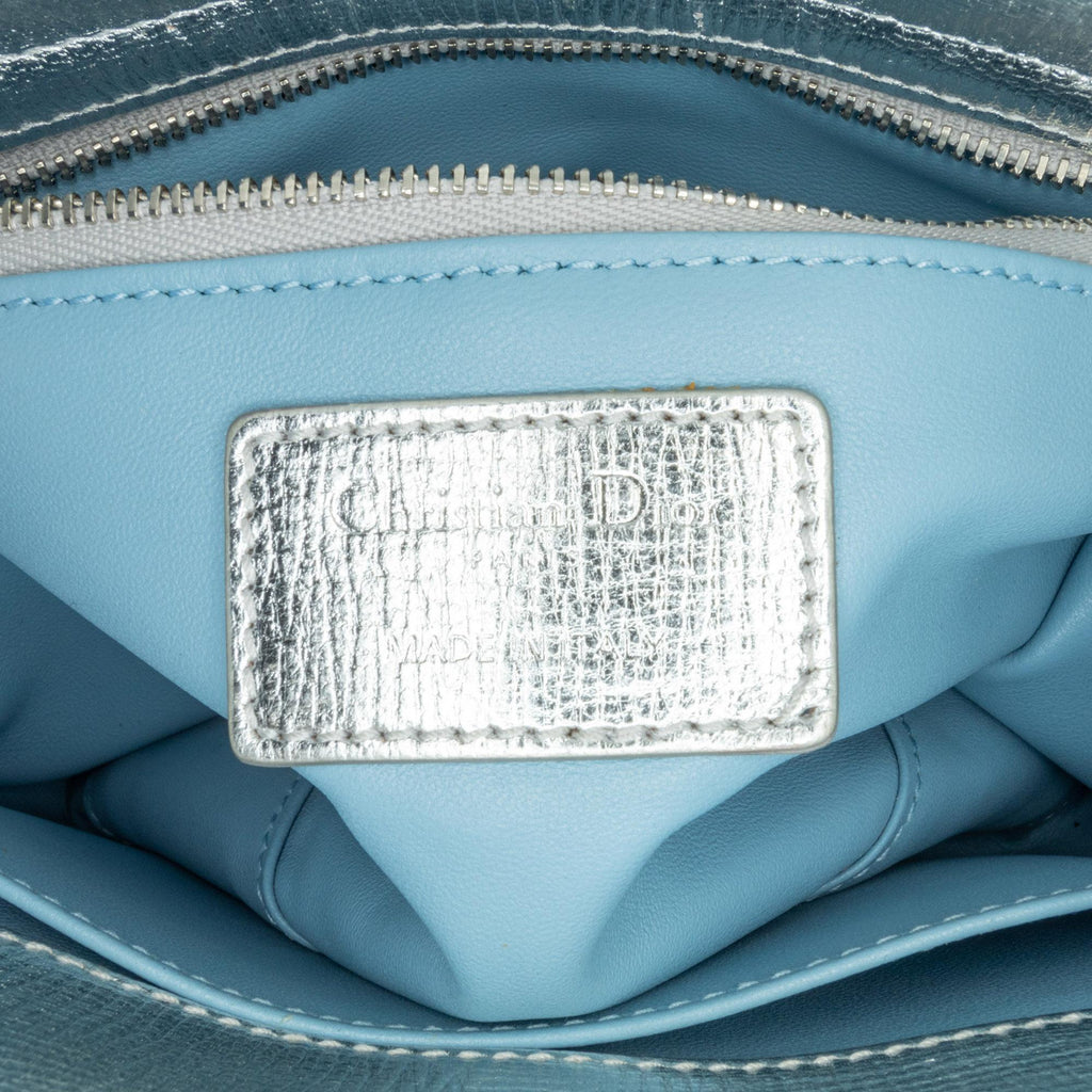 Dior Small Metallic Grained Calfskin Cannage Lucky Badges My Lady Dior (SHG-paWJgo)