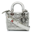 Dior Small Metallic Grained Calfskin Cannage My ABCDior Lady Dior