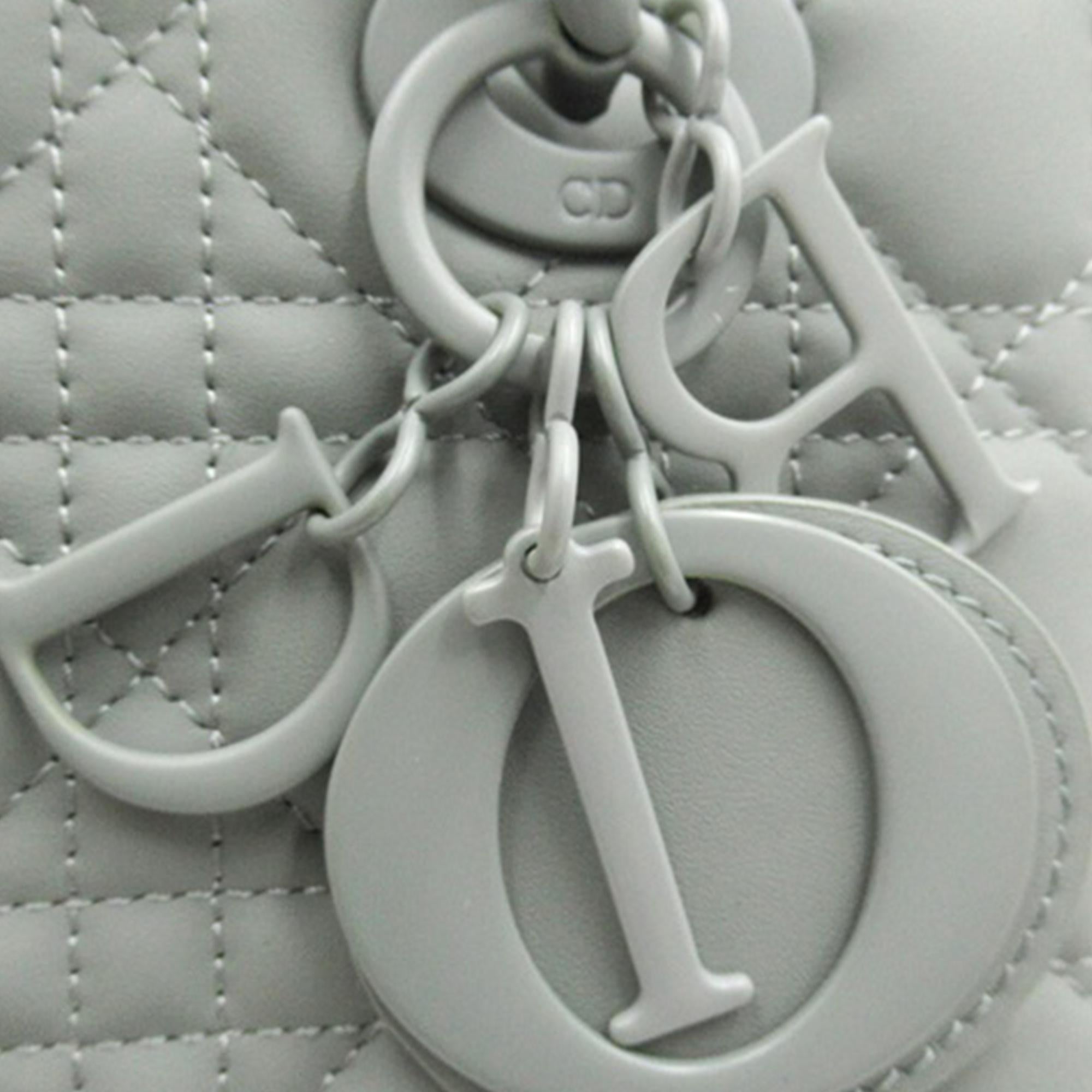Dior Small Ultra Matte Calfskin Cannage My ABCDior Lady Dior (SHG-QB5aPD)