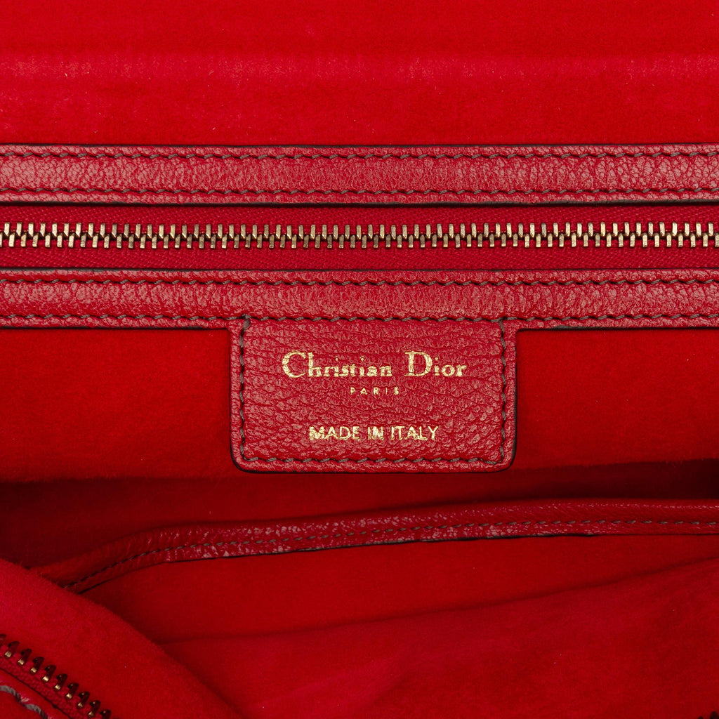 Dior Studded Goatskin Diorangeles Convertible Tote