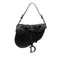 Dior Ultramatte Calfskin 3D Floral Saddle Bag