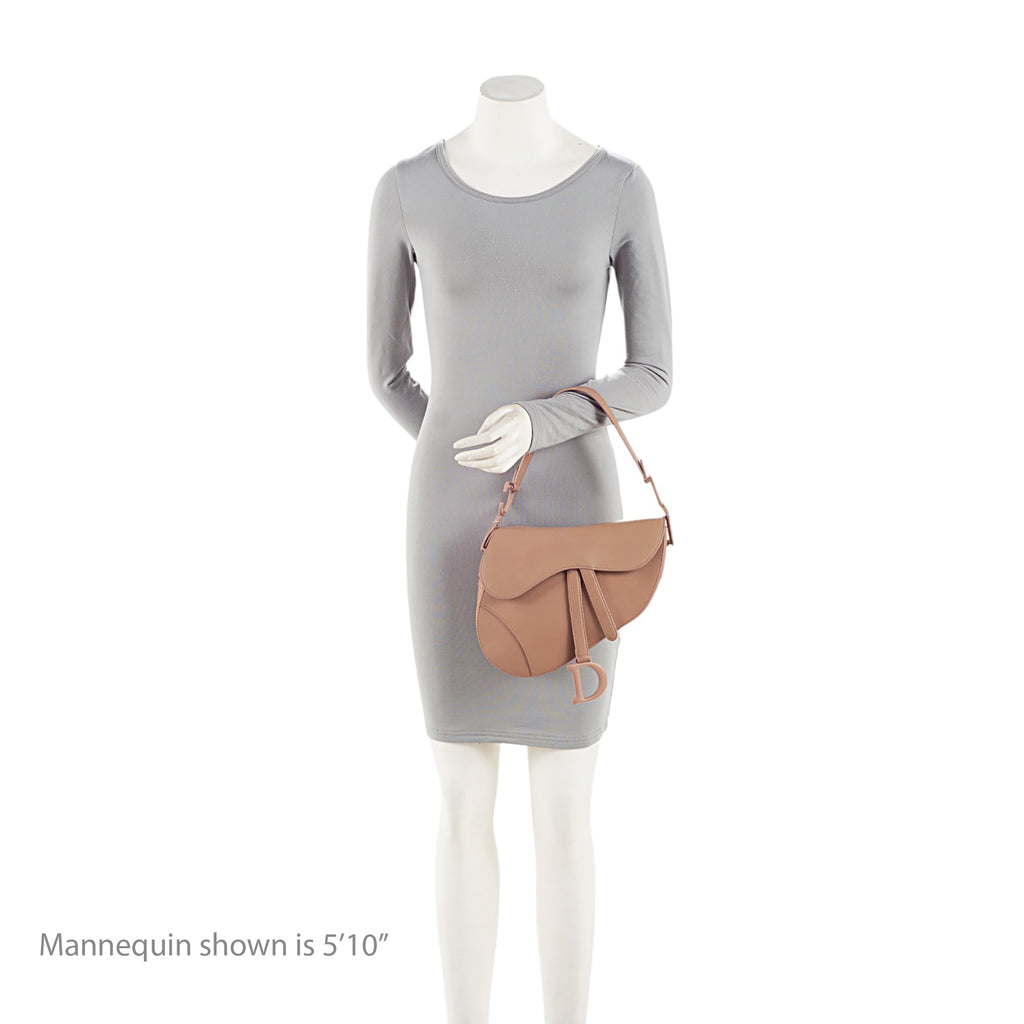 Dior Ultramatte Calfskin Saddle Bag (SHF-LXNddA)