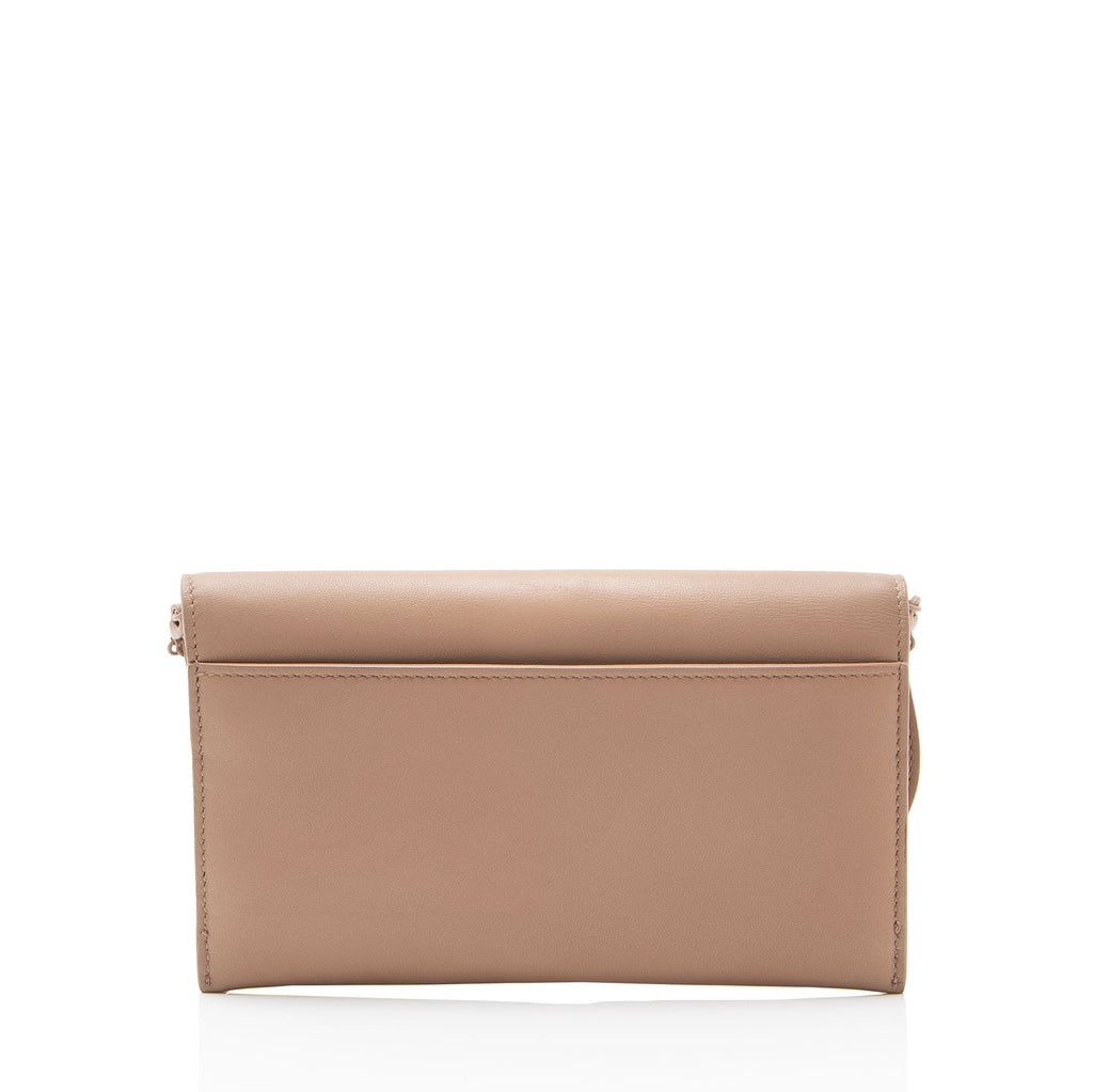 Dior Ultramatte Calfskin Saddle Chain Pouch