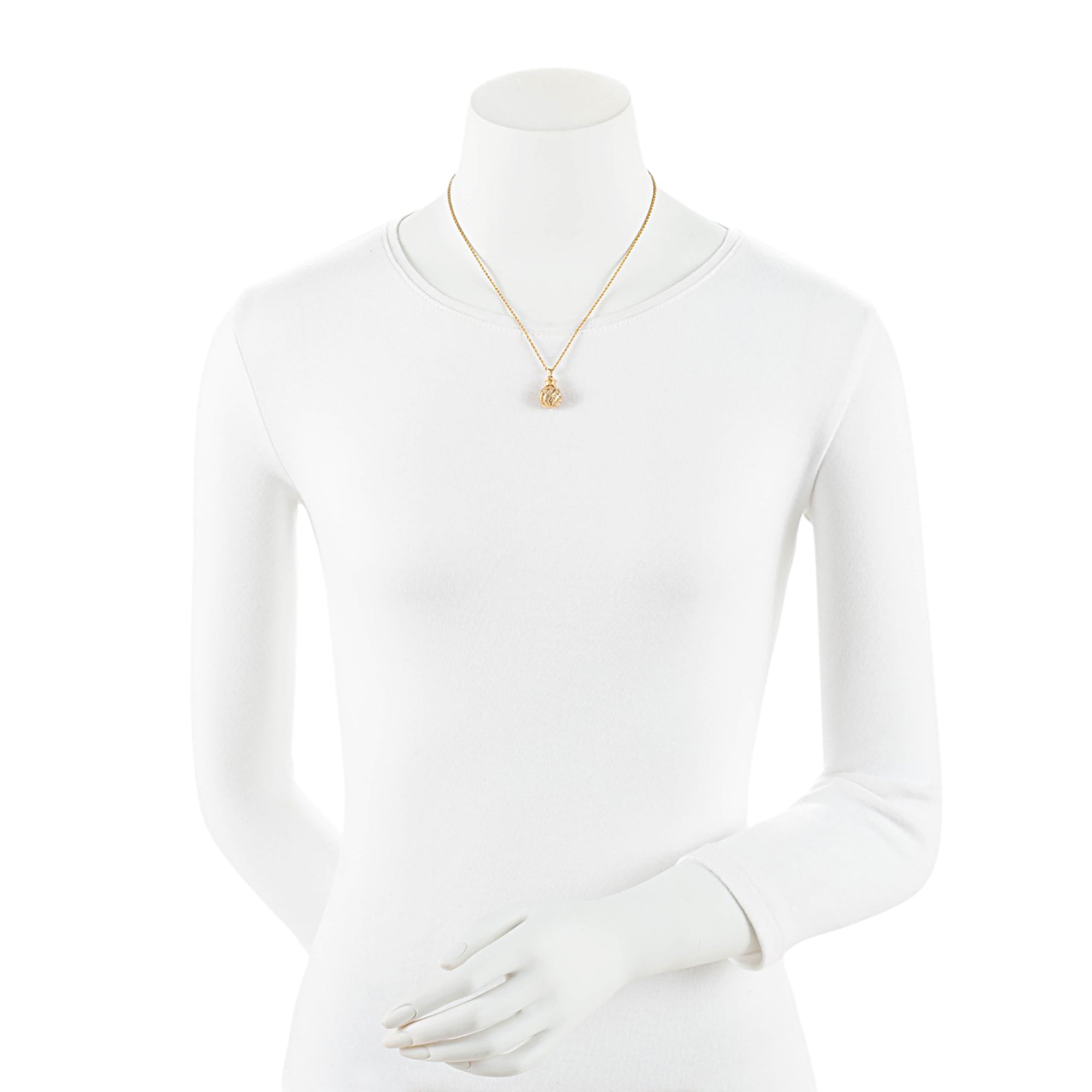 Dior Vintage Crystal Ball Necklace