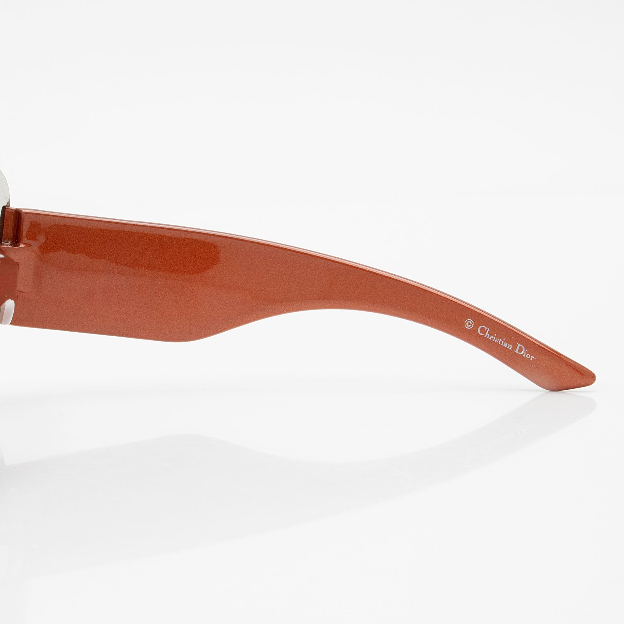 Dior Vintage Crystal Idinight1 Shield Sunglasses