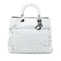 Dior Woven Lambskin Lady Dior Avenue Tote