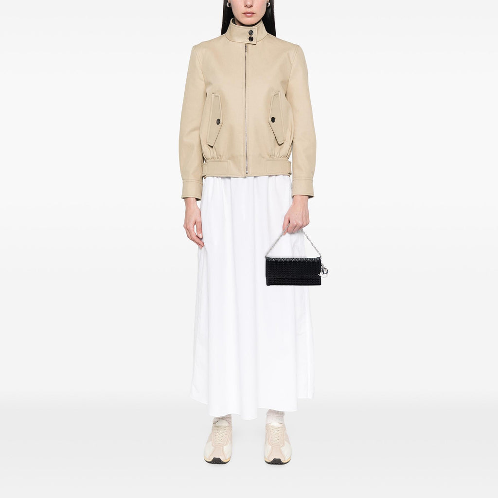 Dior Woven Lambskin Lady Dior Rendezvouz Wallet on Chain
