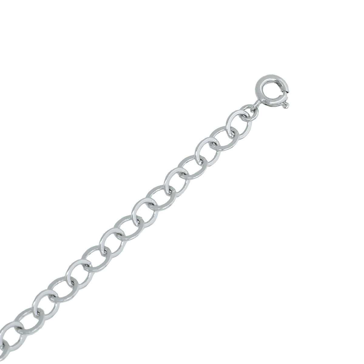 Christian Dior Silver CD Long Chain Necklace