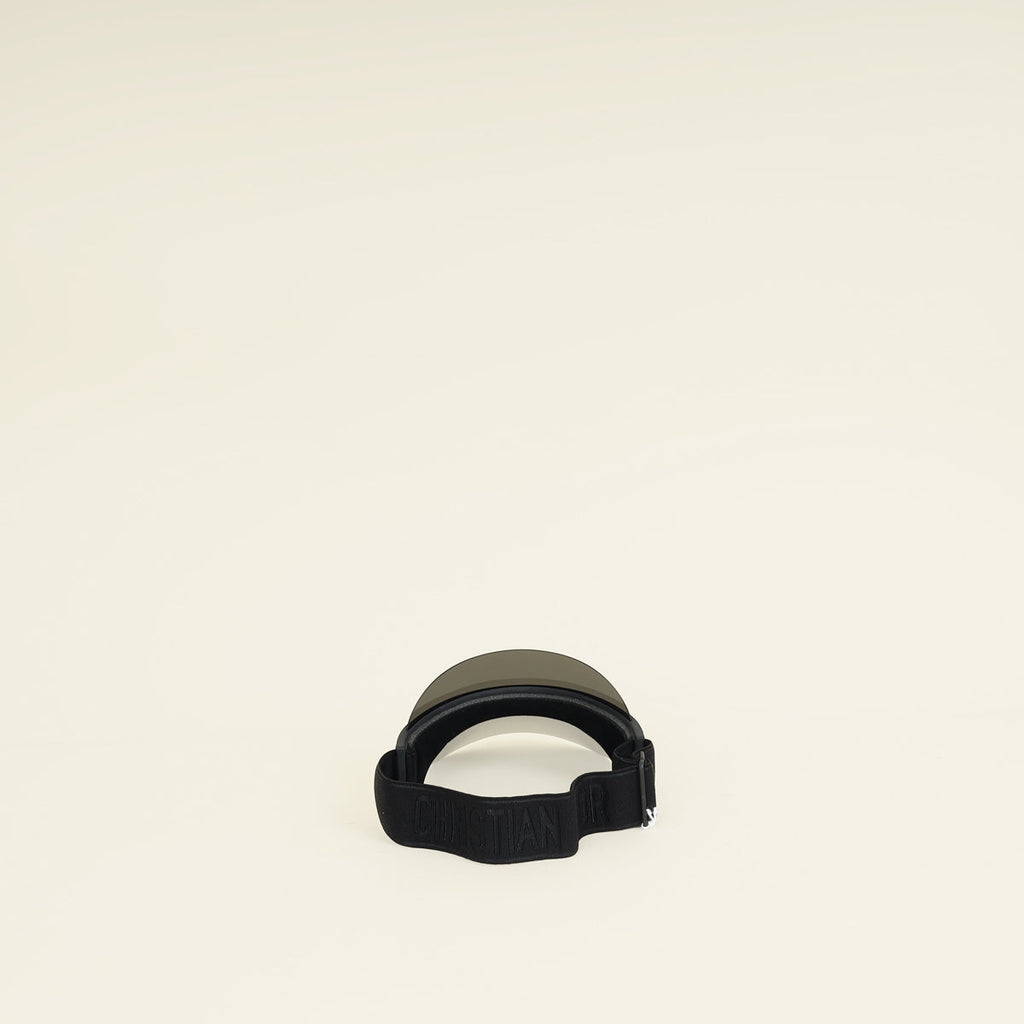 Christian Dior Black DiorClub V1U Visor