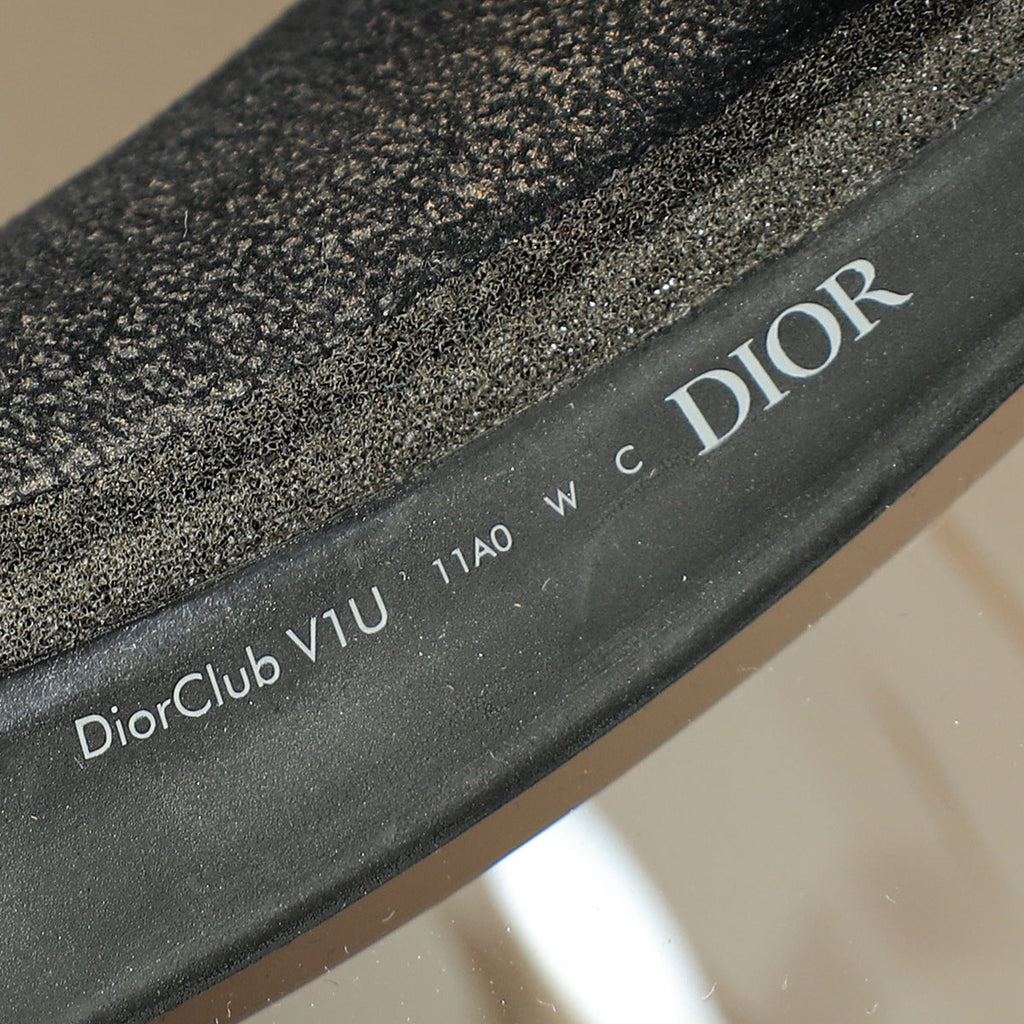 Christian Dior Black DiorClub V1U Visor