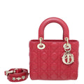 Christian Dior Red Lady Dior My ABCDIOR Small Bag
